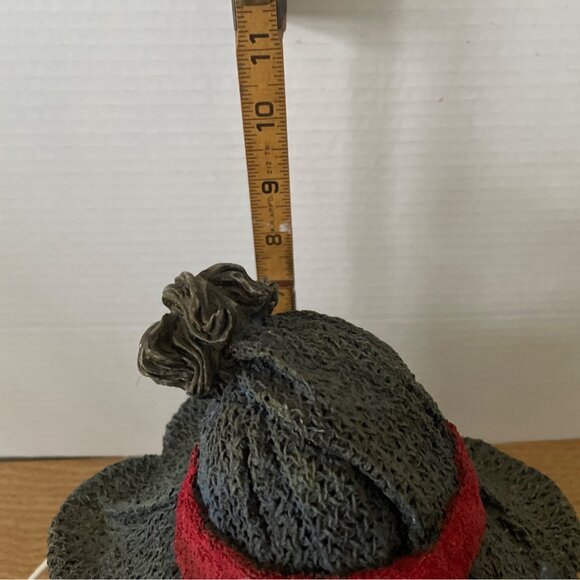 Vtg Pacific Rim Halloween Pumpkin Light-Up Ceramic Figure Black Cat Ghost Bat - Picture 11 of 12